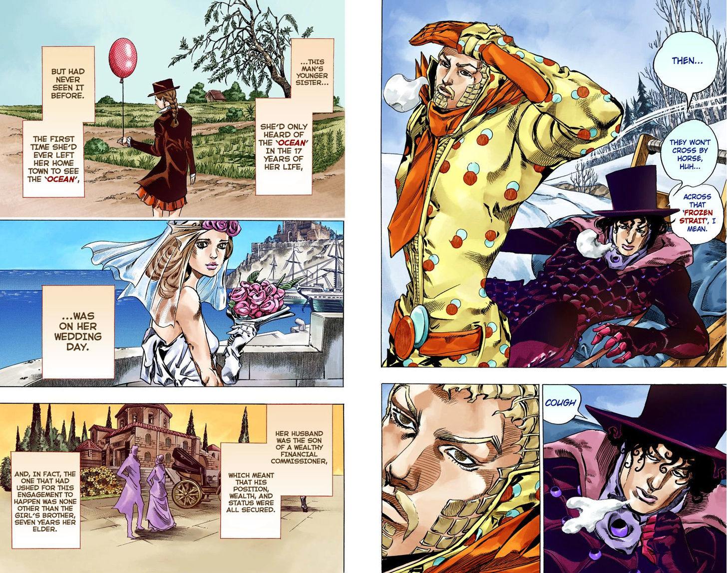 Steel Ball Run - Vol.13 Chapter 51 : Wrecking Ball Part 1