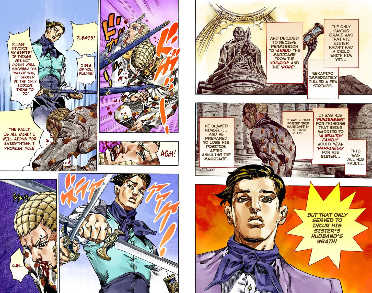 Steel Ball Run - Vol.13 Chapter 51 : Wrecking Ball Part 1