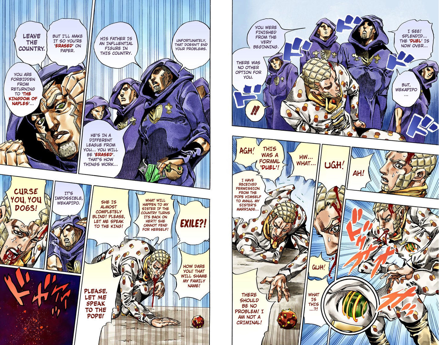 Steel Ball Run - Vol.13 Chapter 51 : Wrecking Ball Part 1