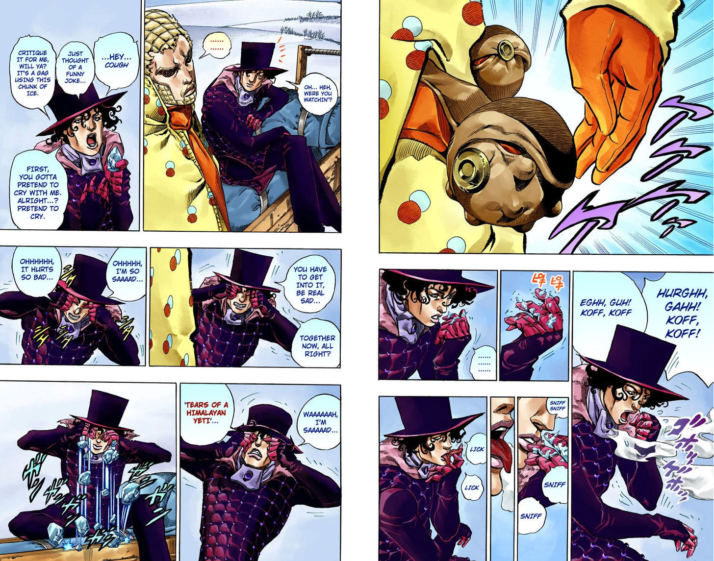 Steel Ball Run - Vol.13 Chapter 51 : Wrecking Ball Part 1