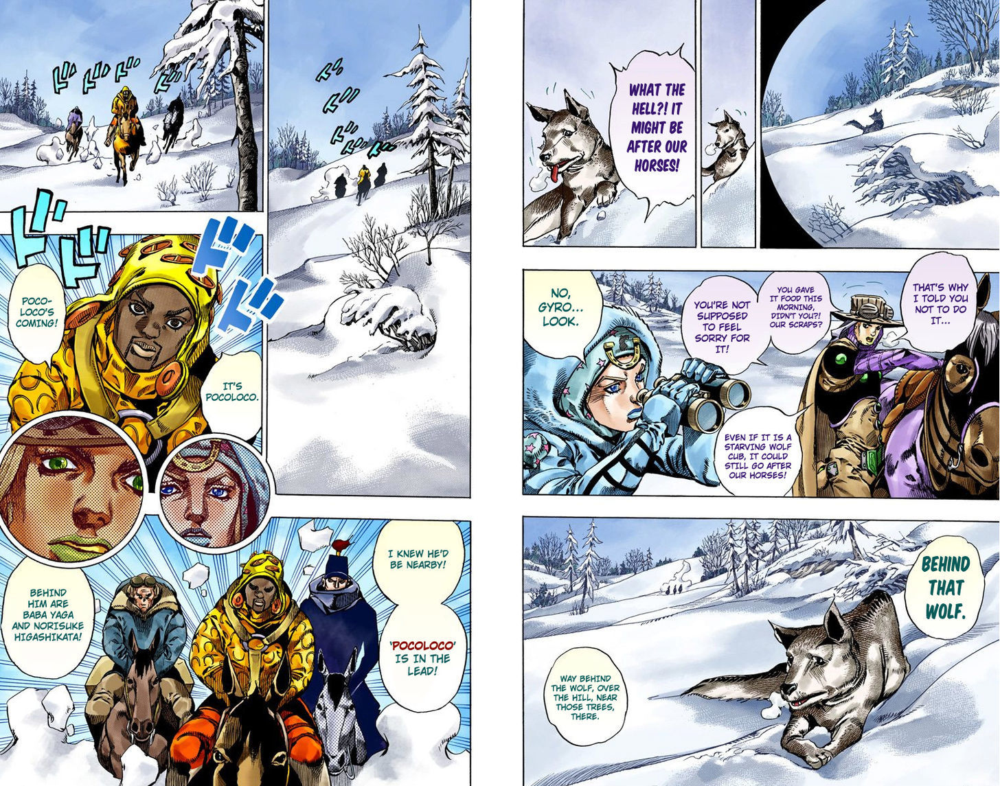 Steel Ball Run - Vol.13 Chapter 51 : Wrecking Ball Part 1