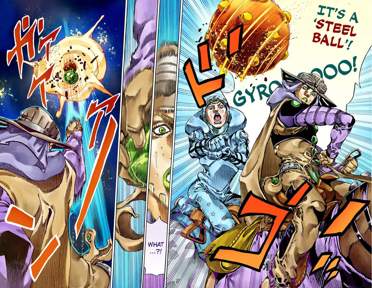 Steel Ball Run - Vol.13 Chapter 51 : Wrecking Ball Part 1