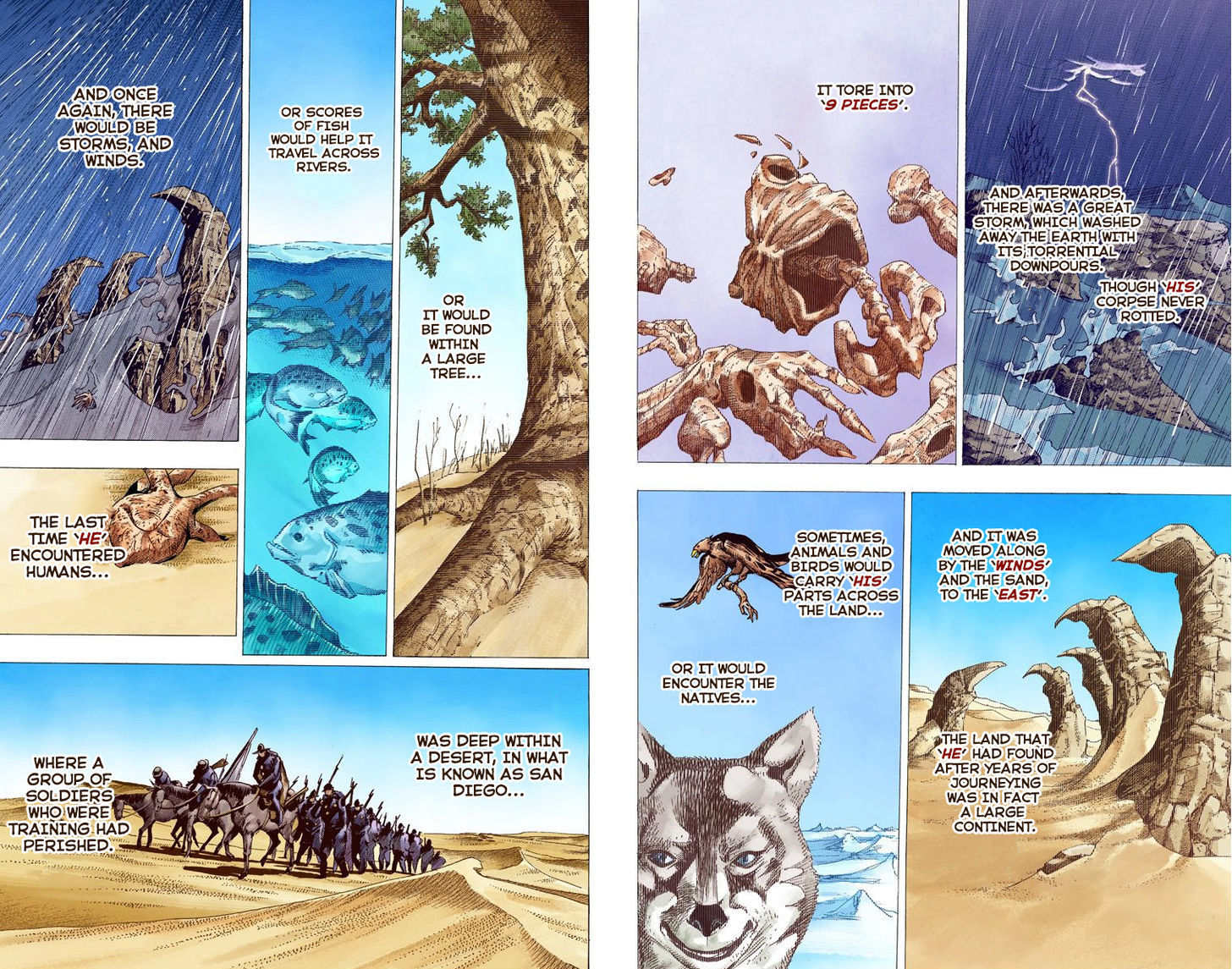 Steel Ball Run - Vol.17 Chapter 67 : D4C (Part 2)