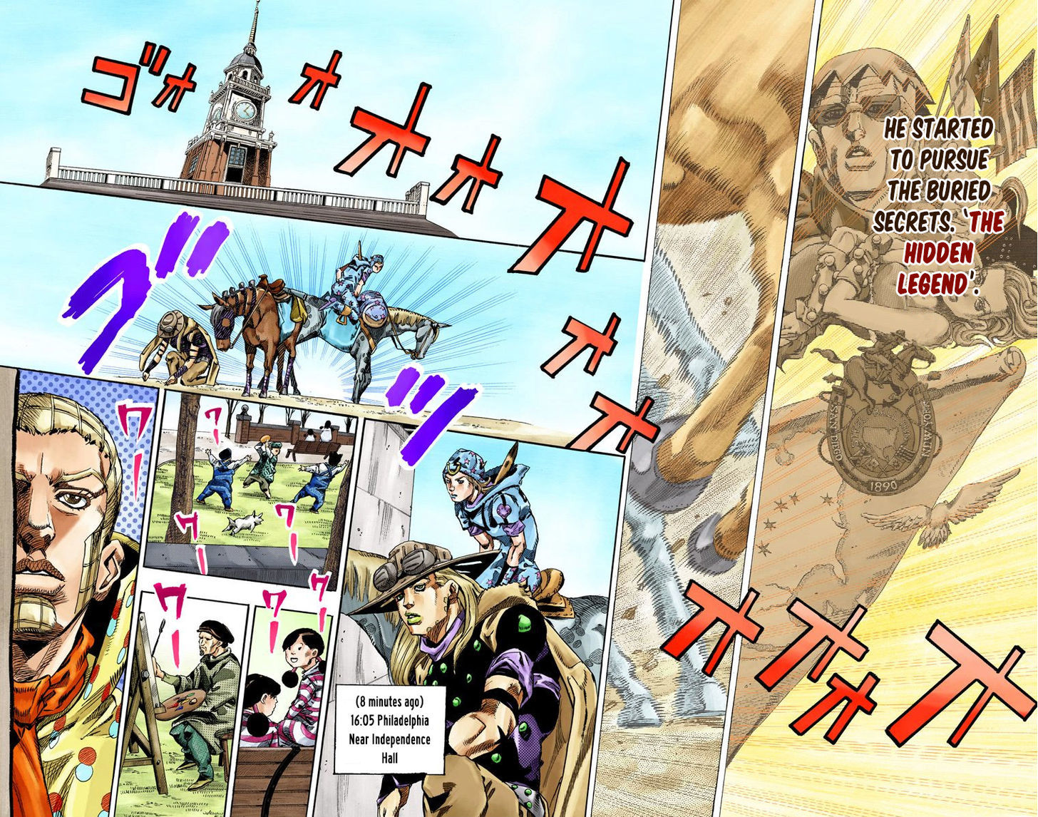 Steel Ball Run - Vol.17 Chapter 67 : D4C (Part 2)