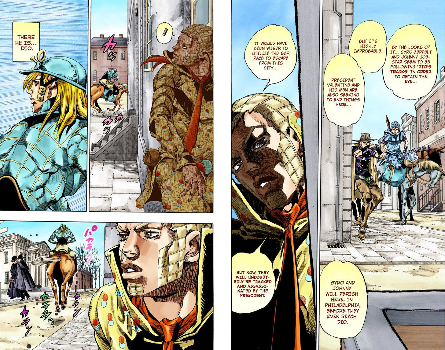 Steel Ball Run - Vol.17 Chapter 67 : D4C (Part 2)