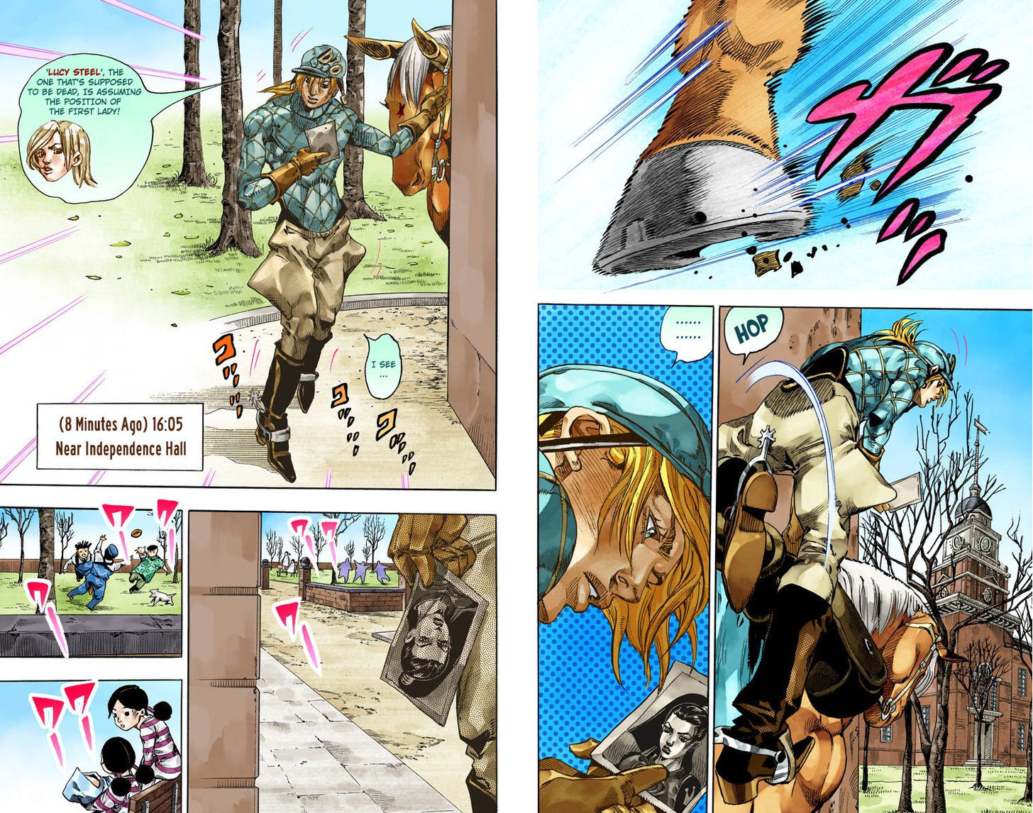 Steel Ball Run - Vol.17 Chapter 67 : D4C (Part 2)