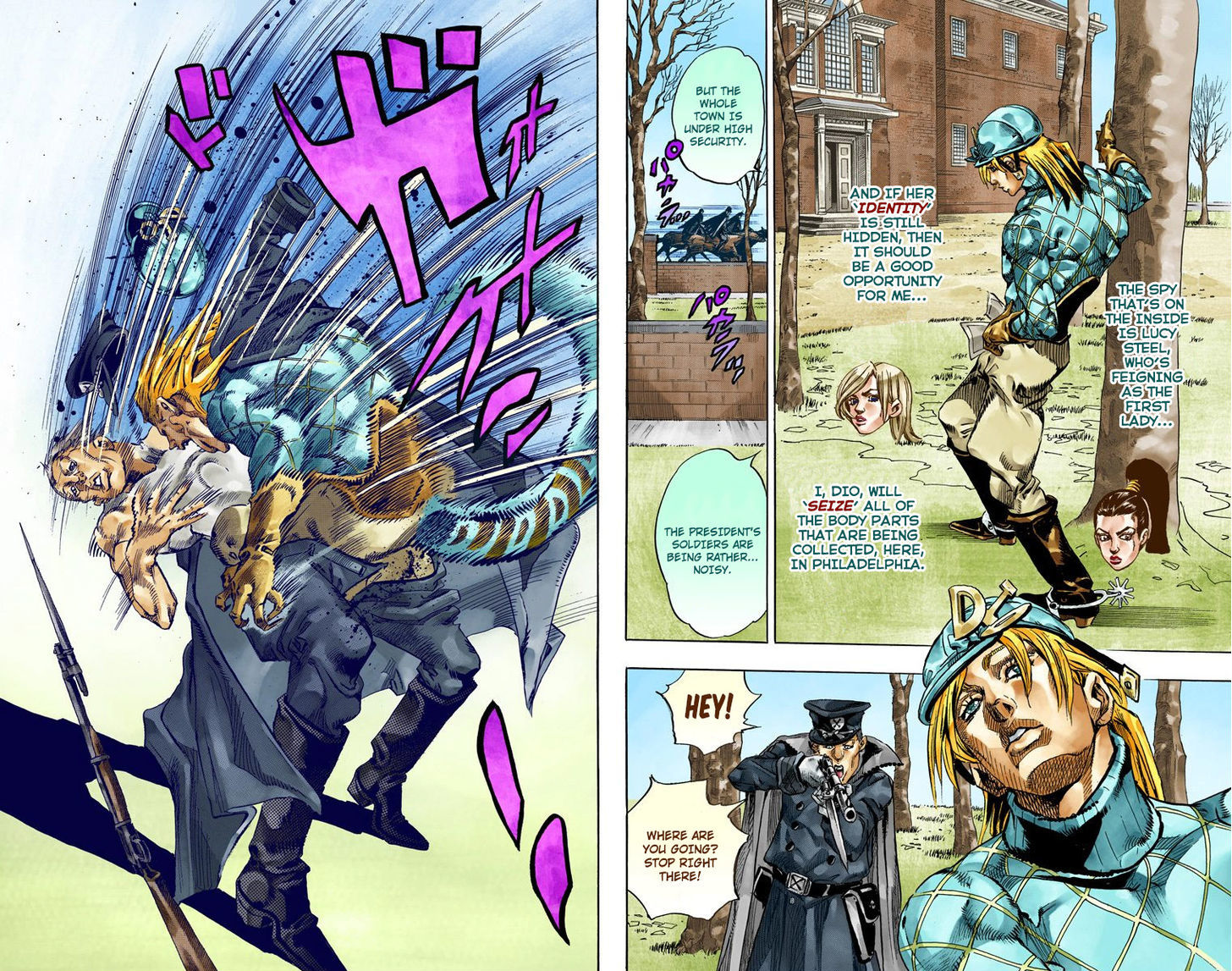 Steel Ball Run - Vol.17 Chapter 67 : D4C (Part 2)