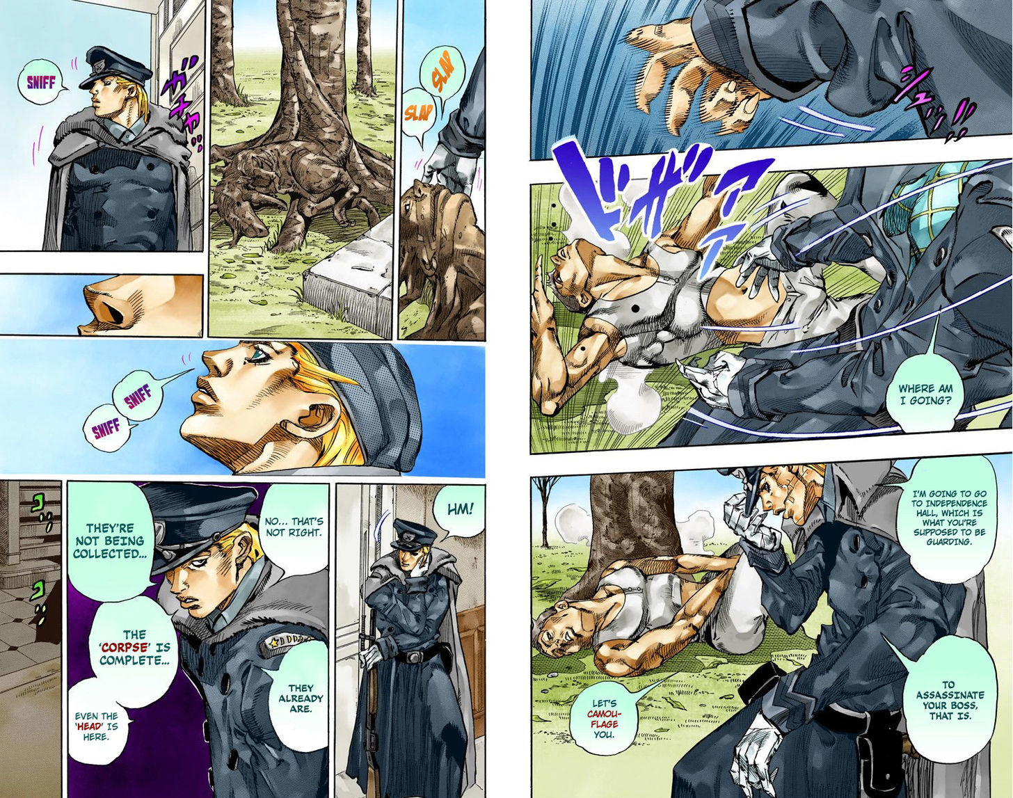 Steel Ball Run - Vol.17 Chapter 67 : D4C (Part 2)