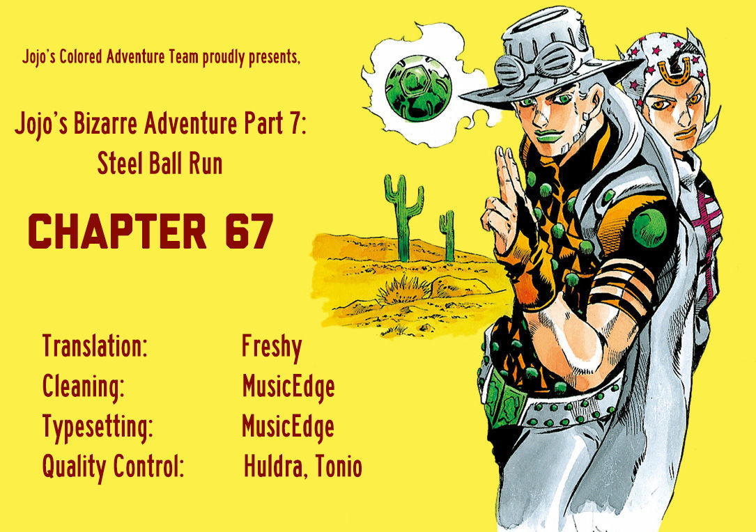 Steel Ball Run - Vol.17 Chapter 67 : D4C (Part 2)