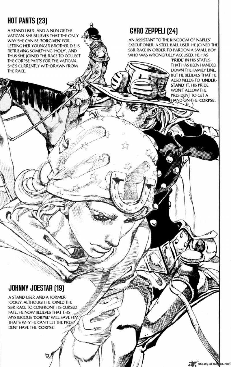 Steel Ball Run - Vol.16 Chapter 64 : Chocolate Disco 1