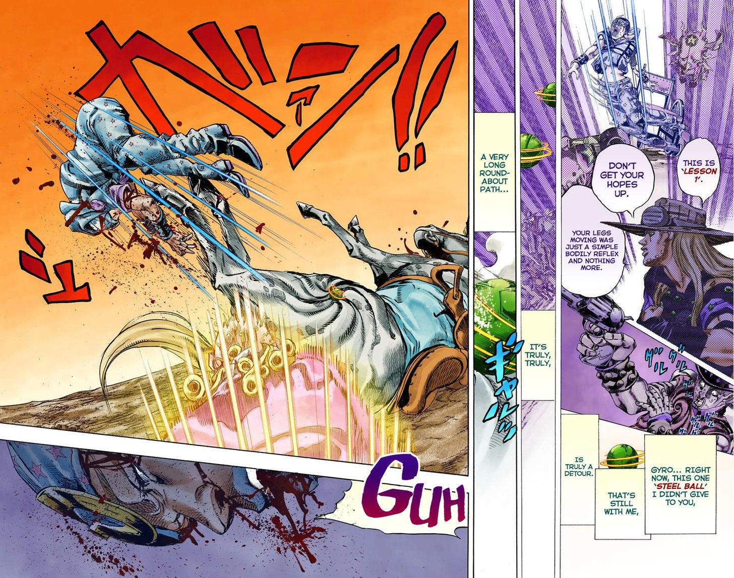 Steel Ball Run - Vol.22 Chapter 85 : Ball Breaker (Part 3)