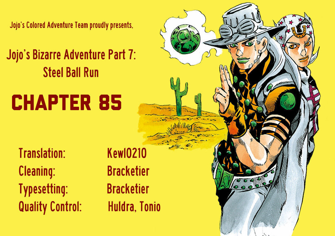 Steel Ball Run - Vol.22 Chapter 85 : Ball Breaker (Part 3)