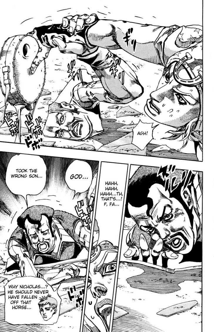 Steel Ball Run - Vol.15 Chapter 58 : Civil War Part 3