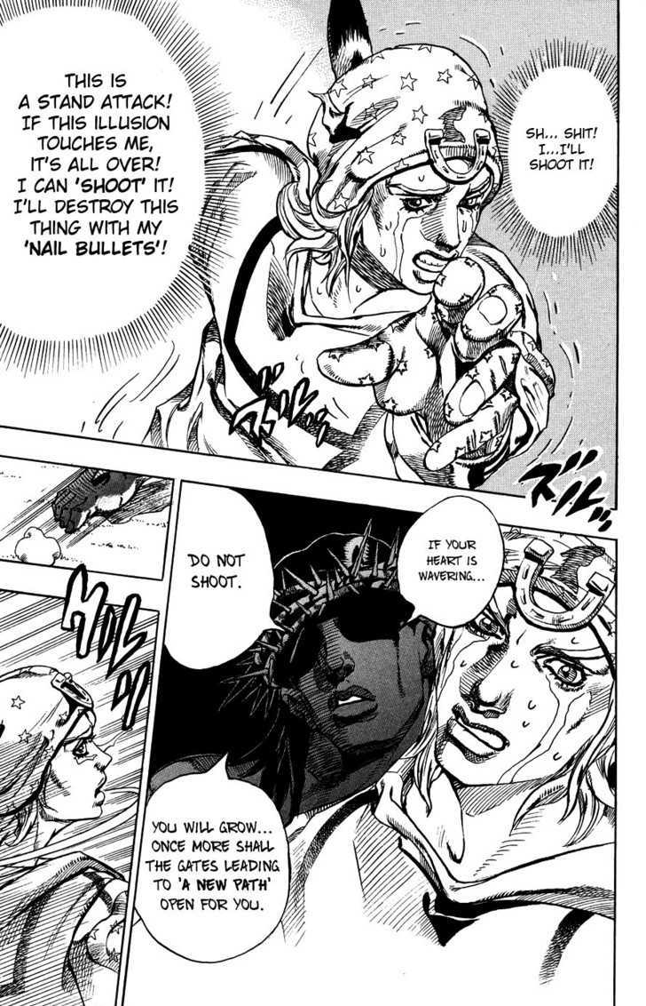 Steel Ball Run - Vol.15 Chapter 58 : Civil War Part 3