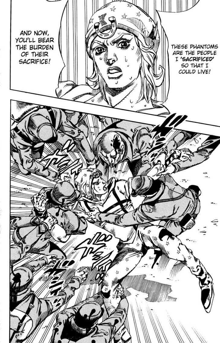 Steel Ball Run - Vol.15 Chapter 58 : Civil War Part 3