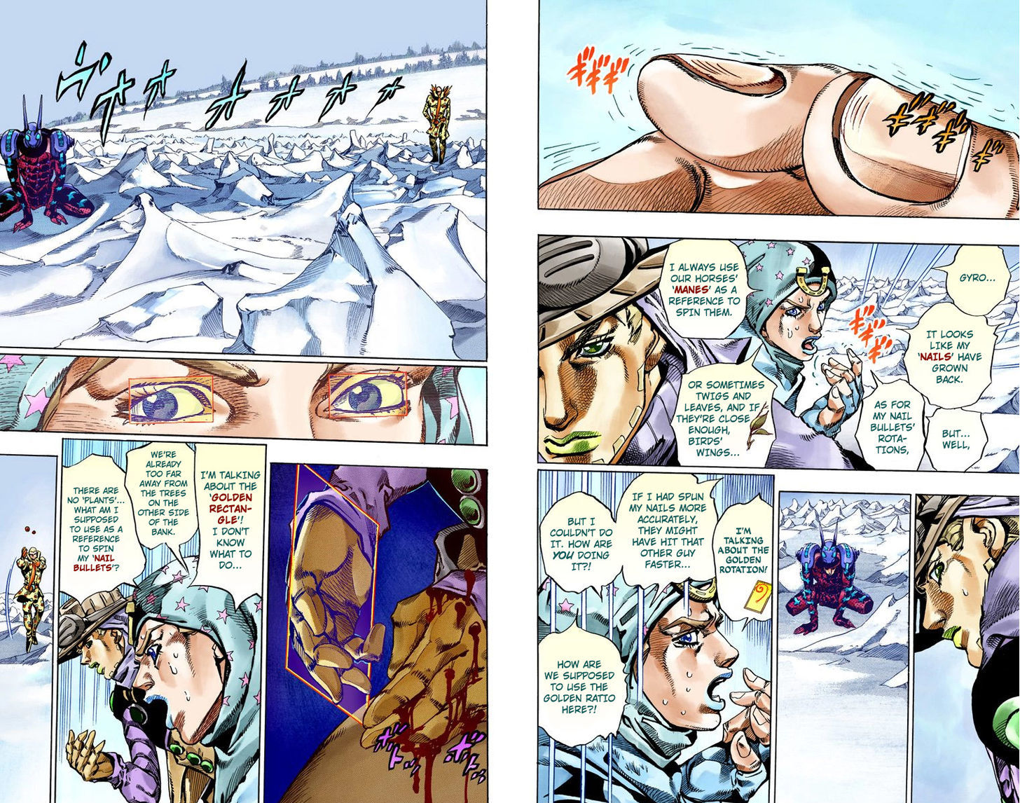 Steel Ball Run - Vol.14 Chapter 52 : Wrecking Ball Part 2