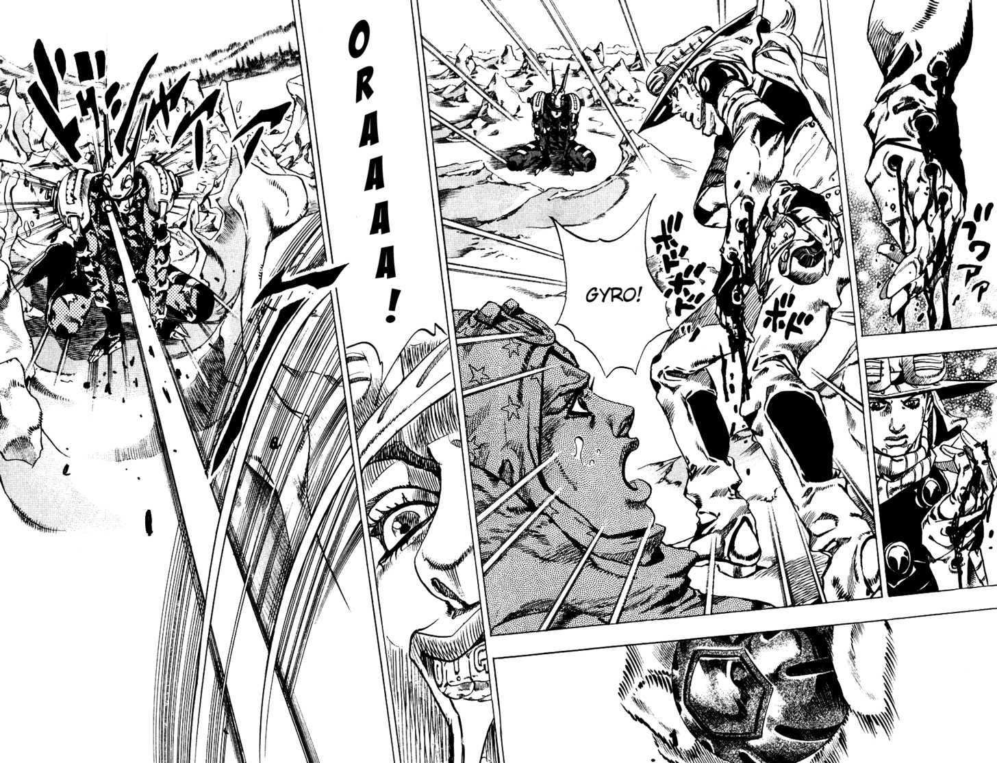 Steel Ball Run - Vol.14 Chapter 52 : Wrecking Ball Part 2