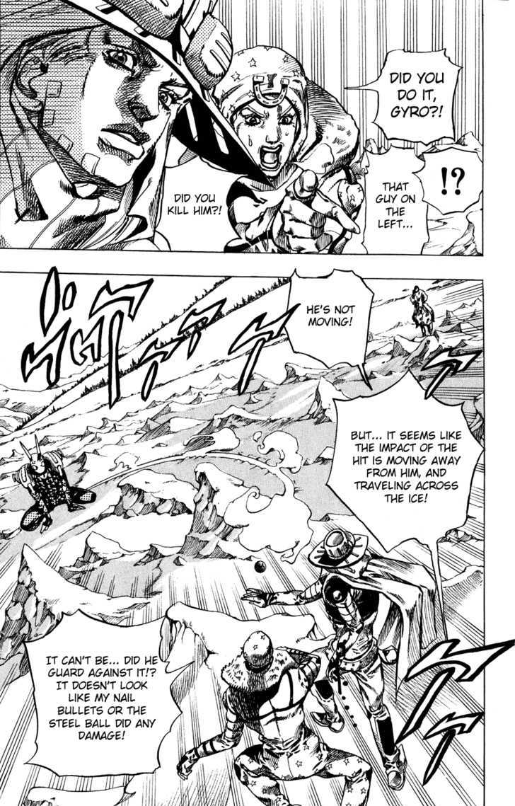 Steel Ball Run - Vol.14 Chapter 52 : Wrecking Ball Part 2