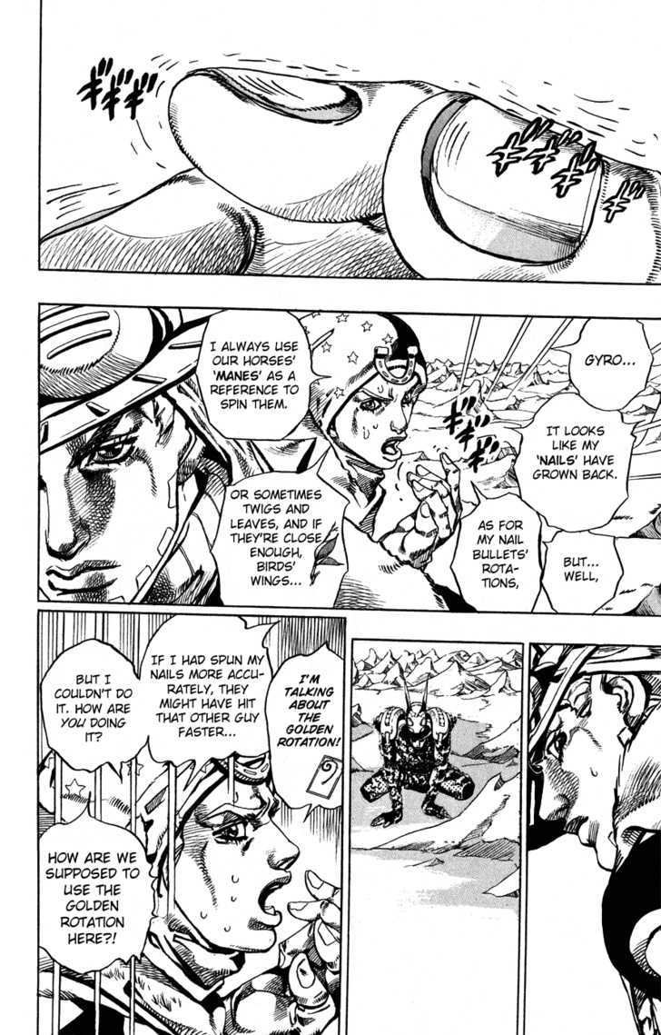 Steel Ball Run - Vol.14 Chapter 52 : Wrecking Ball Part 2