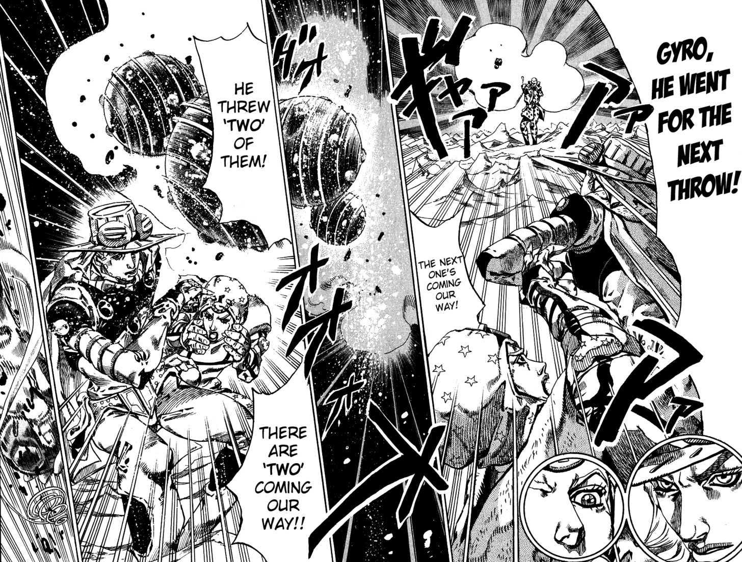 Steel Ball Run - Vol.14 Chapter 52 : Wrecking Ball Part 2