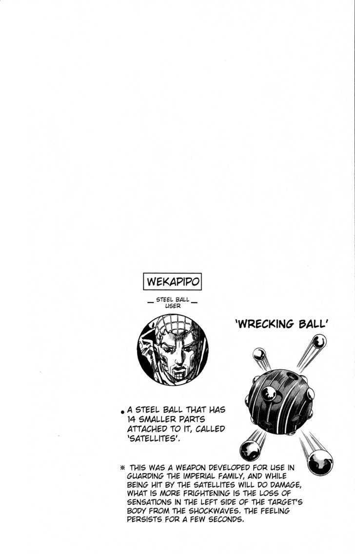 Steel Ball Run - Vol.14 Chapter 52 : Wrecking Ball Part 2