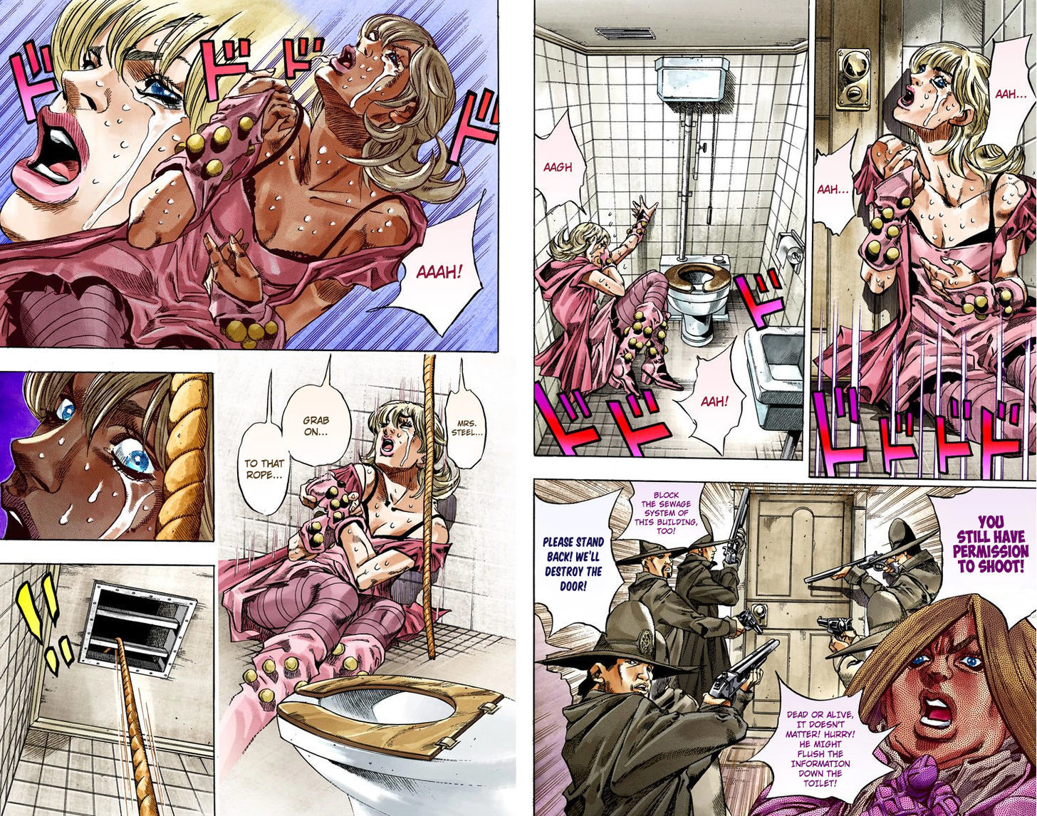 Steel Ball Run - Vol.9 Chapter 37 : The Green Tombstone Part 2