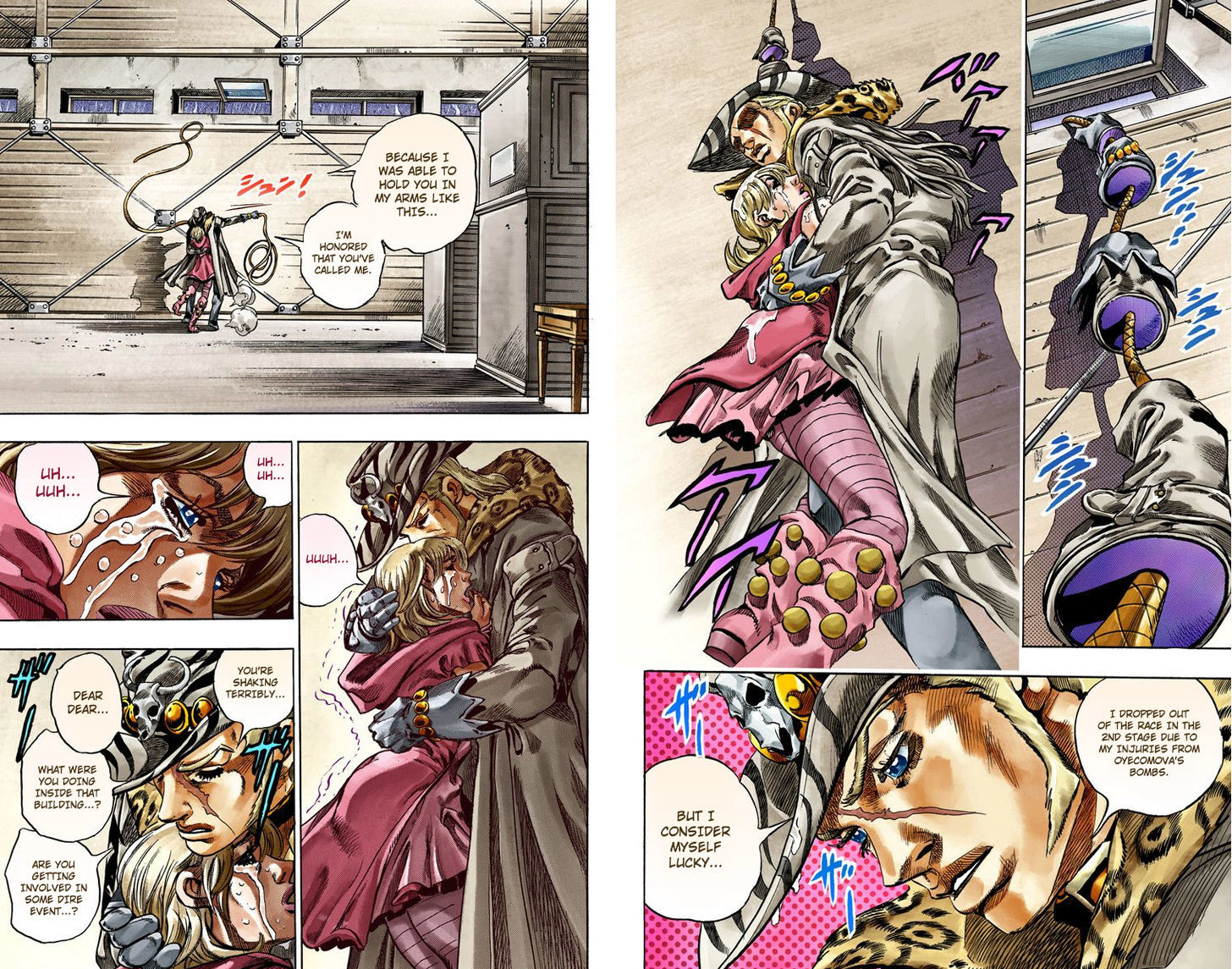 Steel Ball Run - Vol.9 Chapter 37 : The Green Tombstone Part 2