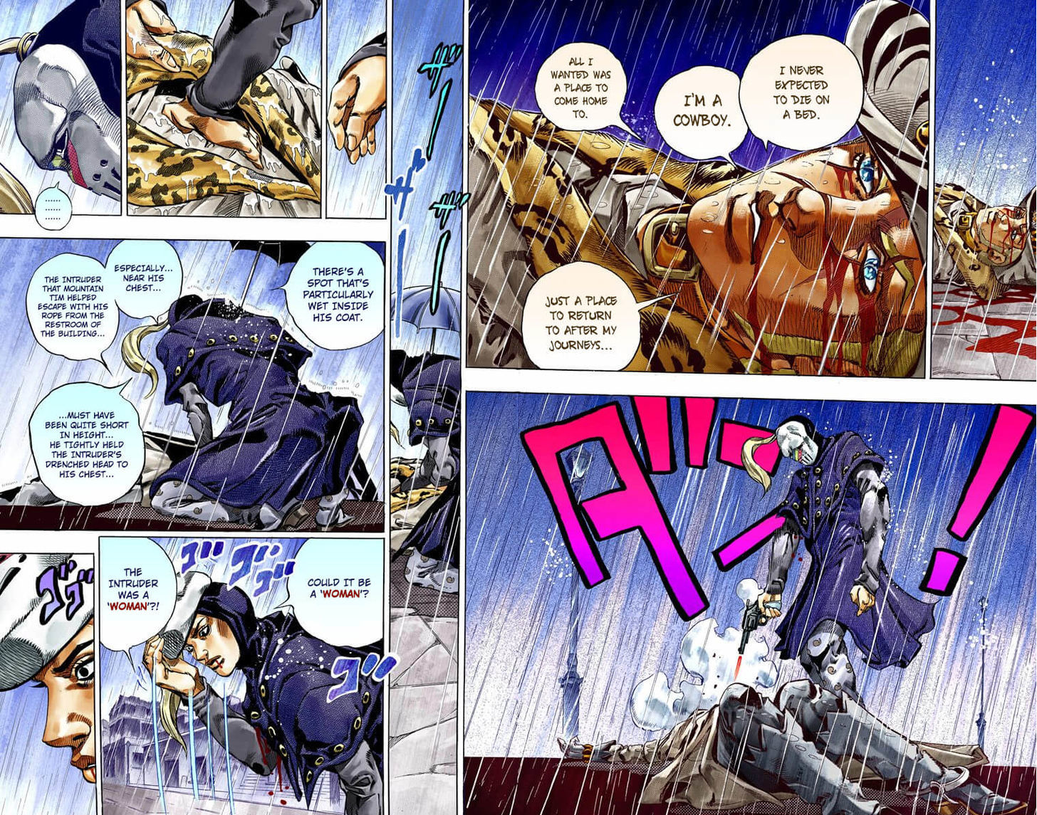 Steel Ball Run - Vol.9 Chapter 37 : The Green Tombstone Part 2