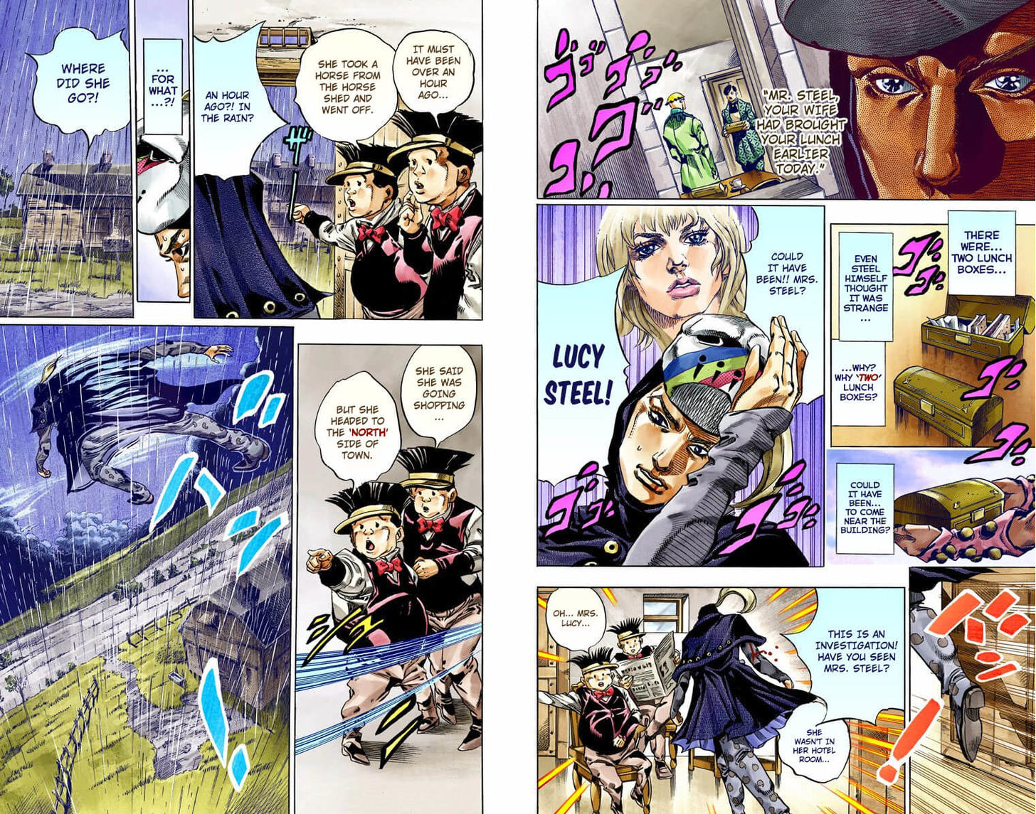 Steel Ball Run - Vol.9 Chapter 37 : The Green Tombstone Part 2