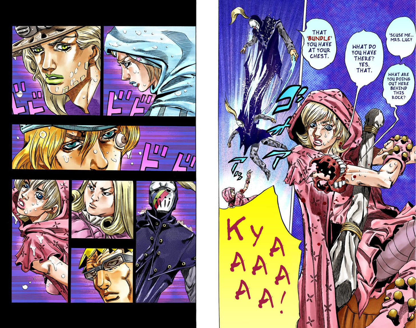 Steel Ball Run - Vol.9 Chapter 37 : The Green Tombstone Part 2