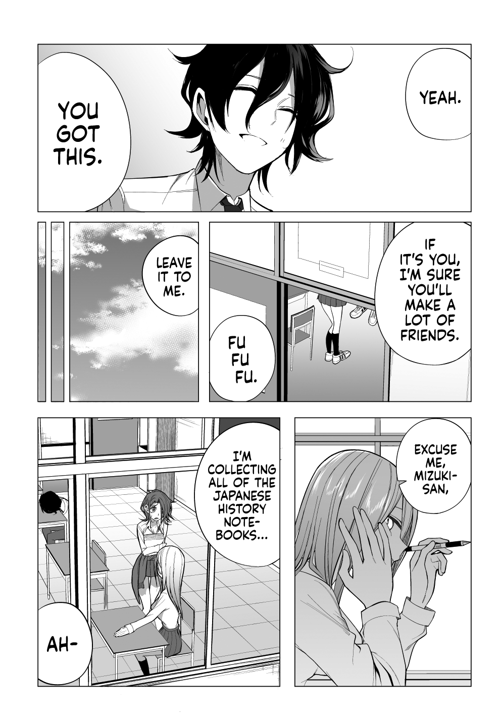 Mizuki-Senpai No Koi Uranai - Chapter 14