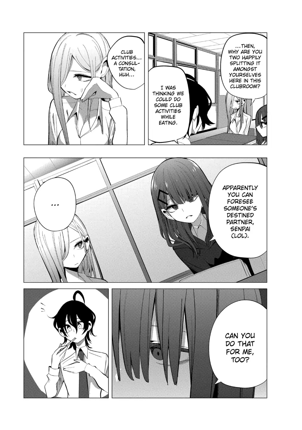 Mizuki-Senpai No Koi Uranai - Chapter 19