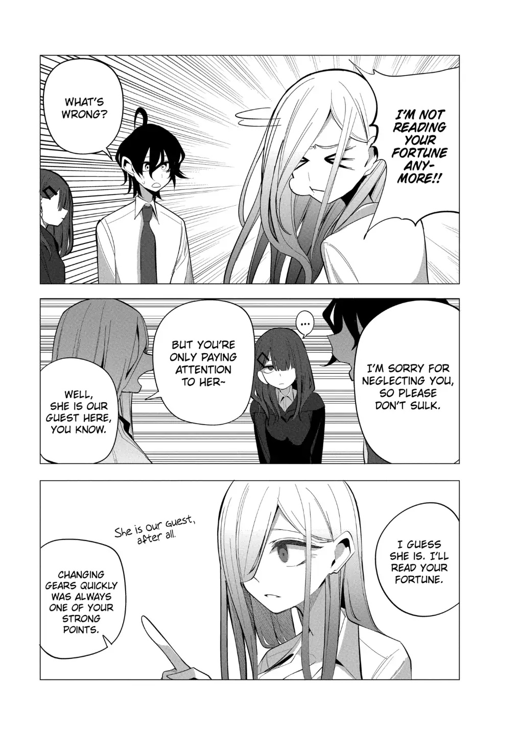 Mizuki-Senpai No Koi Uranai - Chapter 19