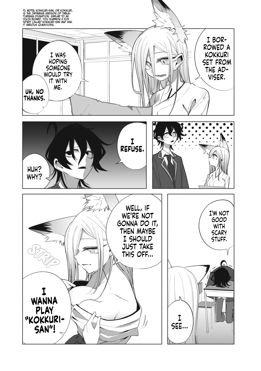 Mizuki-Senpai No Koi Uranai - Chapter 13