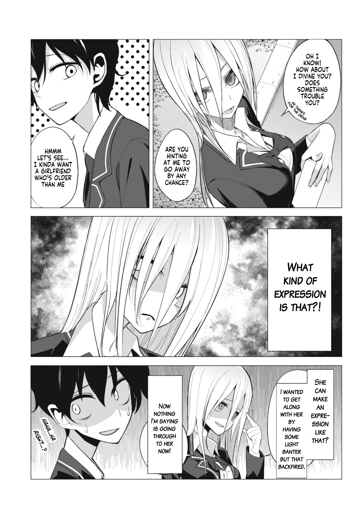 Mizuki-Senpai No Koi Uranai - Chapter 1