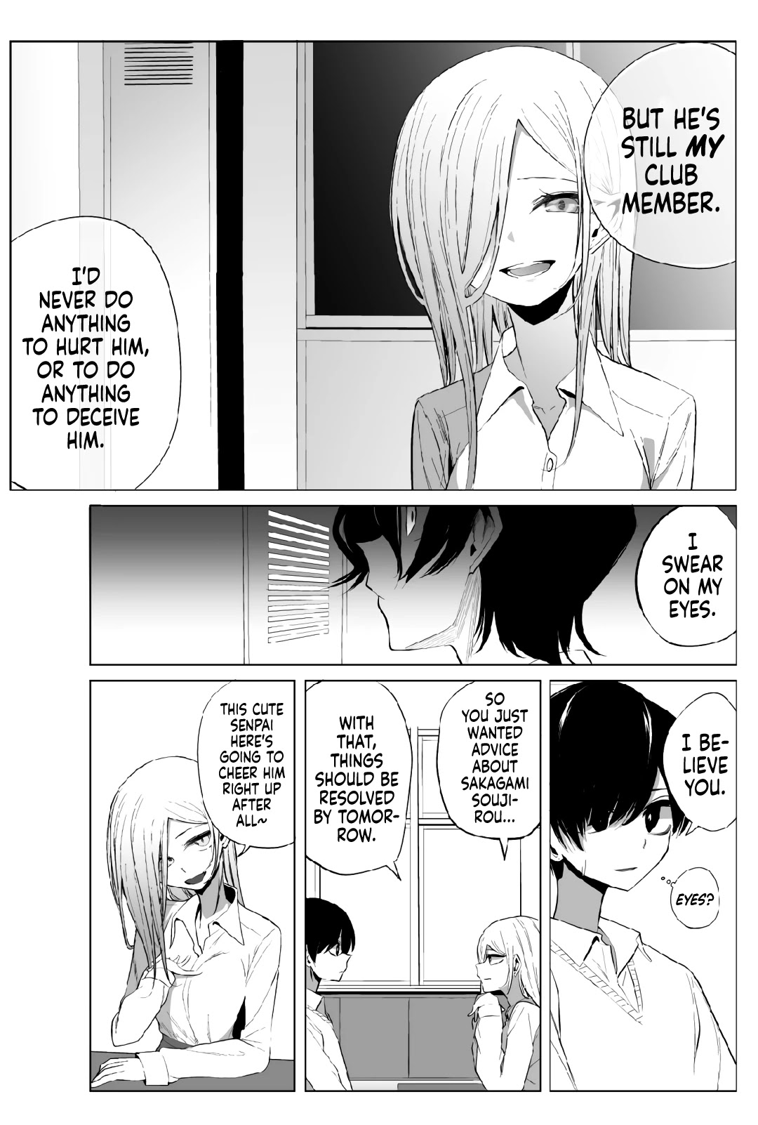 Mizuki-Senpai No Koi Uranai - Chapter 11