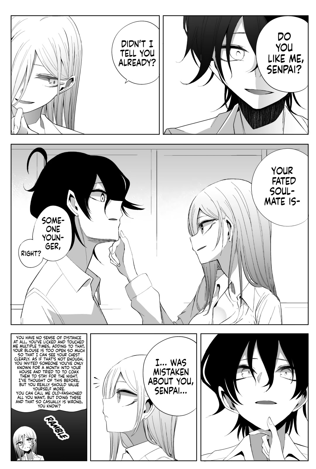 Mizuki-Senpai No Koi Uranai - Chapter 11