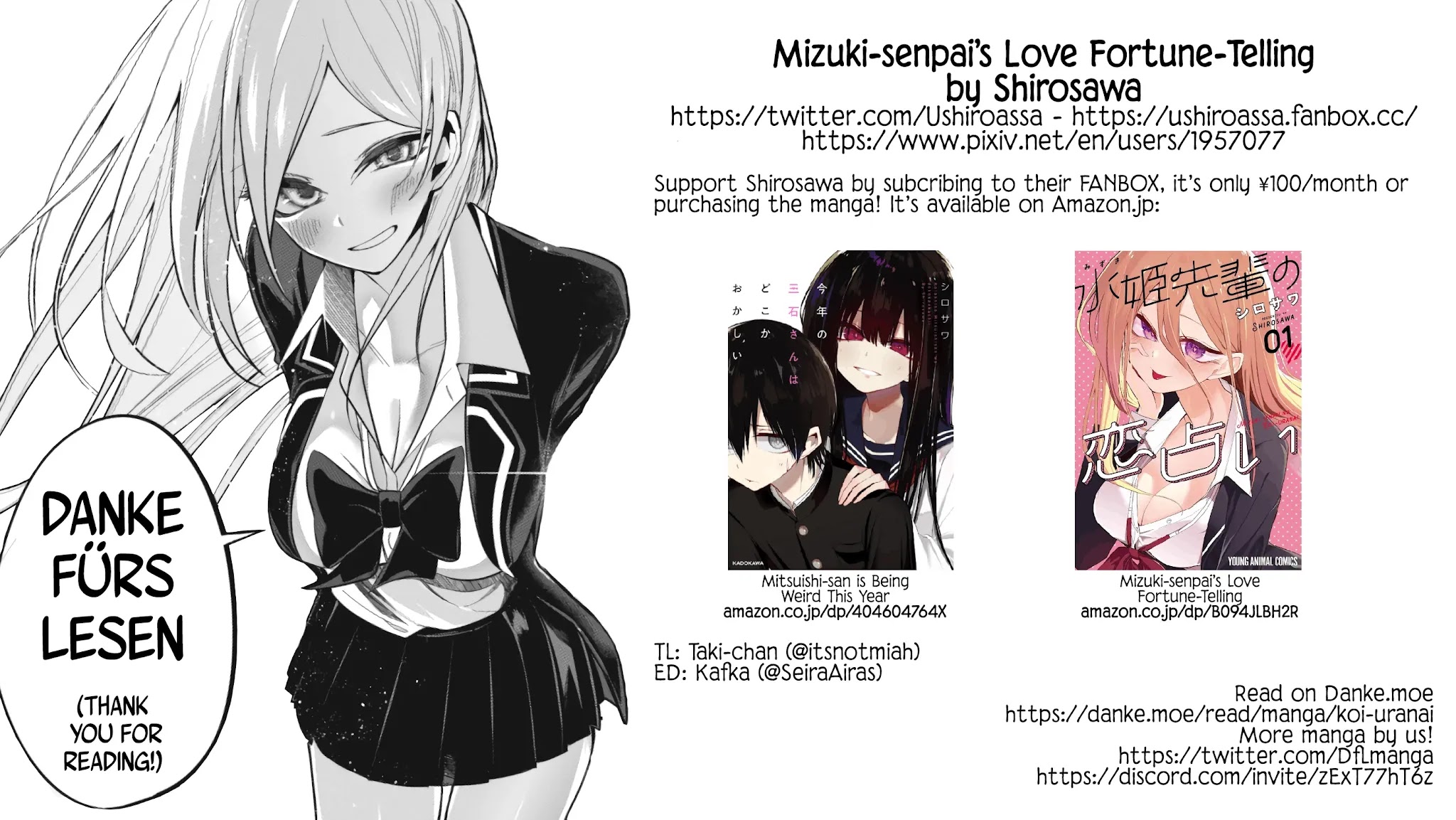 Mizuki-Senpai No Koi Uranai - Chapter 11