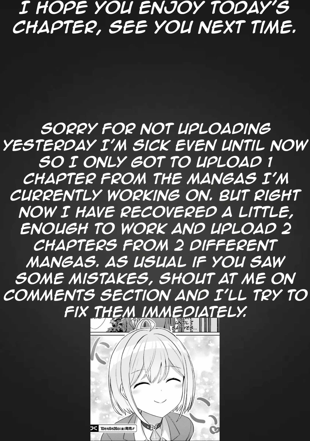 Mizuki-Senpai No Koi Uranai - Chapter 43