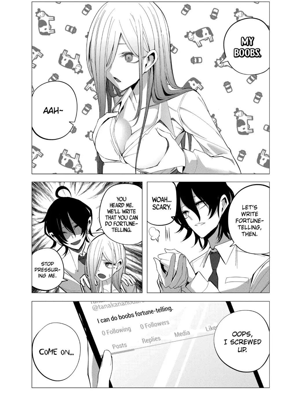 Mizuki-Senpai No Koi Uranai - Chapter 17