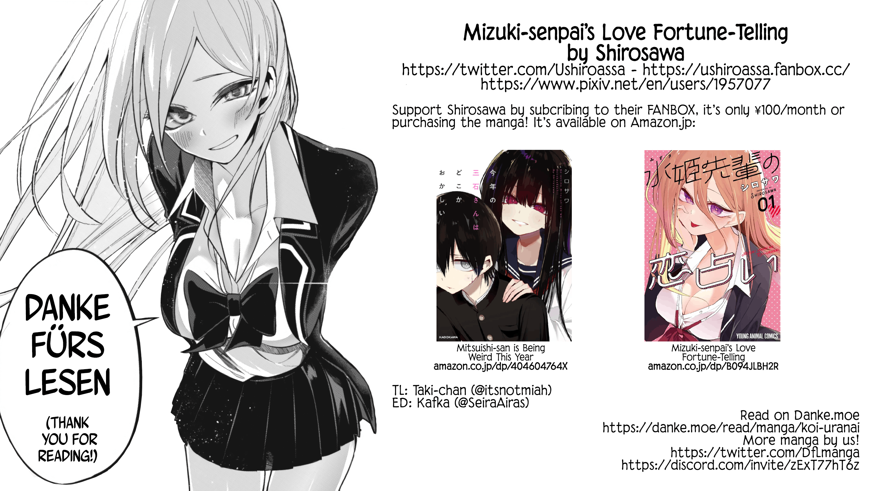 Mizuki-Senpai No Koi Uranai - Chapter 12