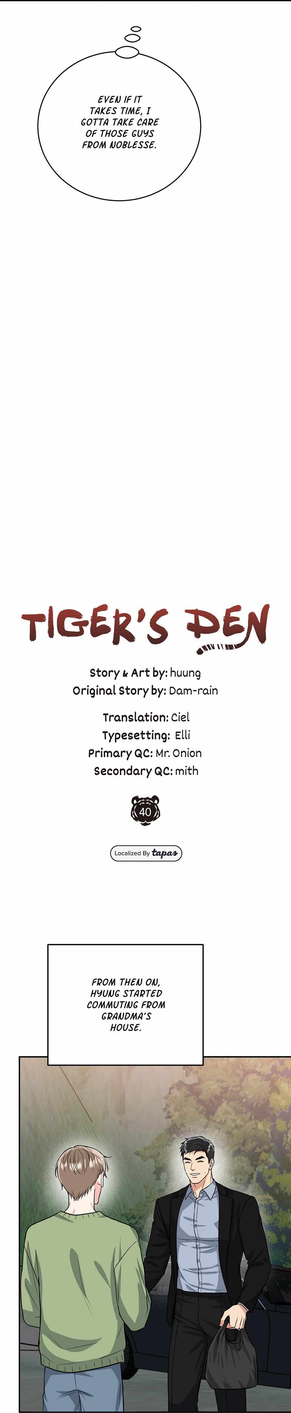 A Tiger's Den - Chapter 40