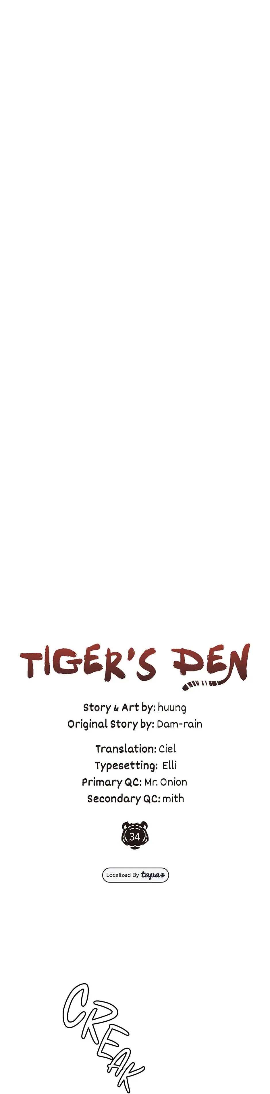 A Tiger's Den - Chapter 34