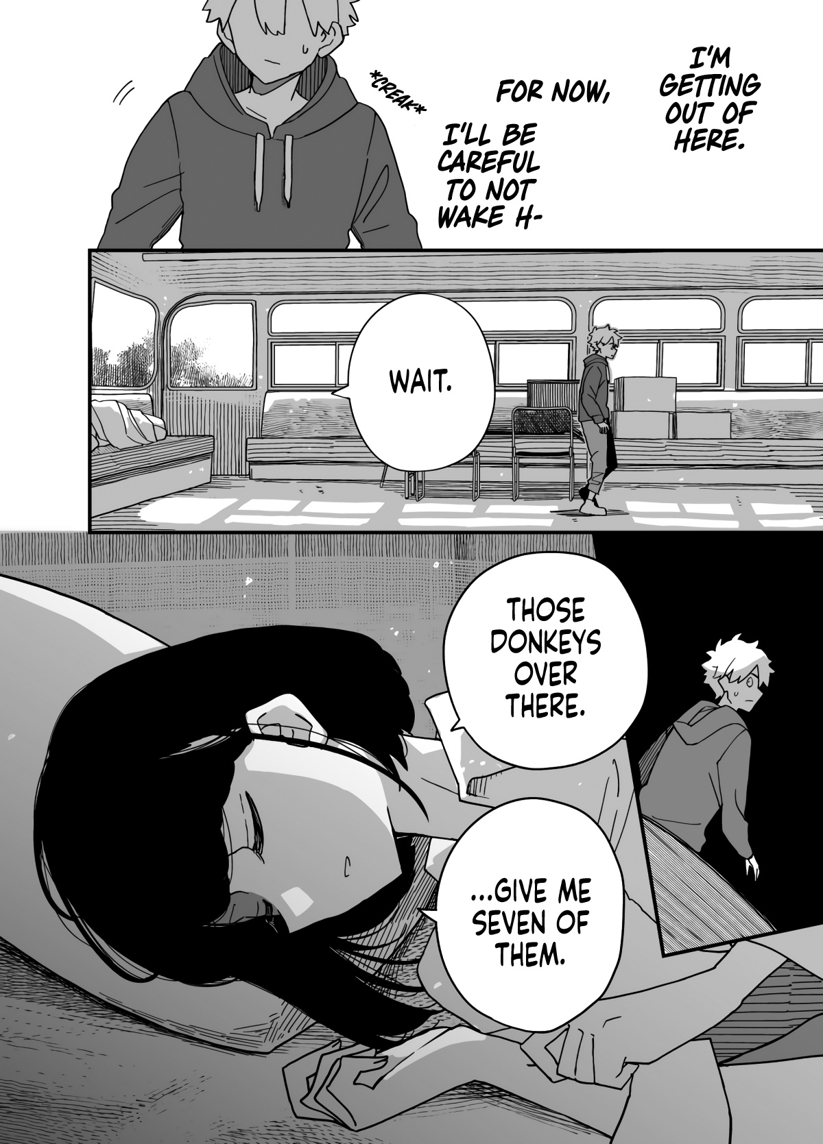 Living In An Abandoned Bus - Chapter 4