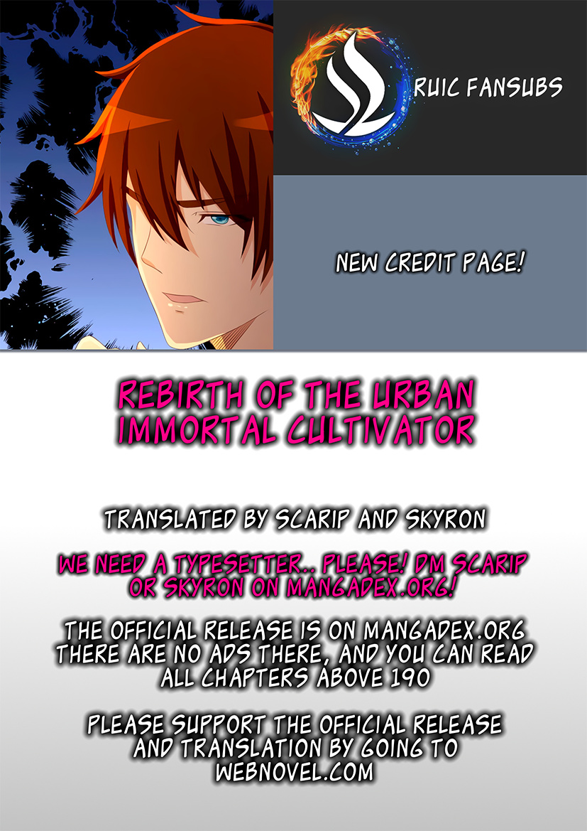 Rebirth Of The Urban Immortal Cultivator - Chapter 204