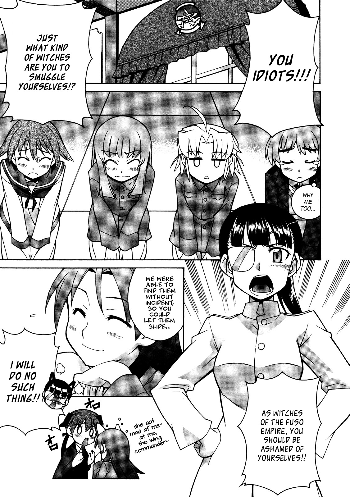 Strike Witches: Tenkou No Otometachi - Chapter 8 : Unit 8 - Discovering Stowaways!?