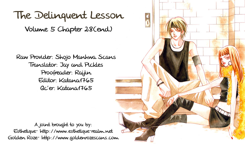 Delinquent Lesson - Vol.5 Chapter 28 (End)