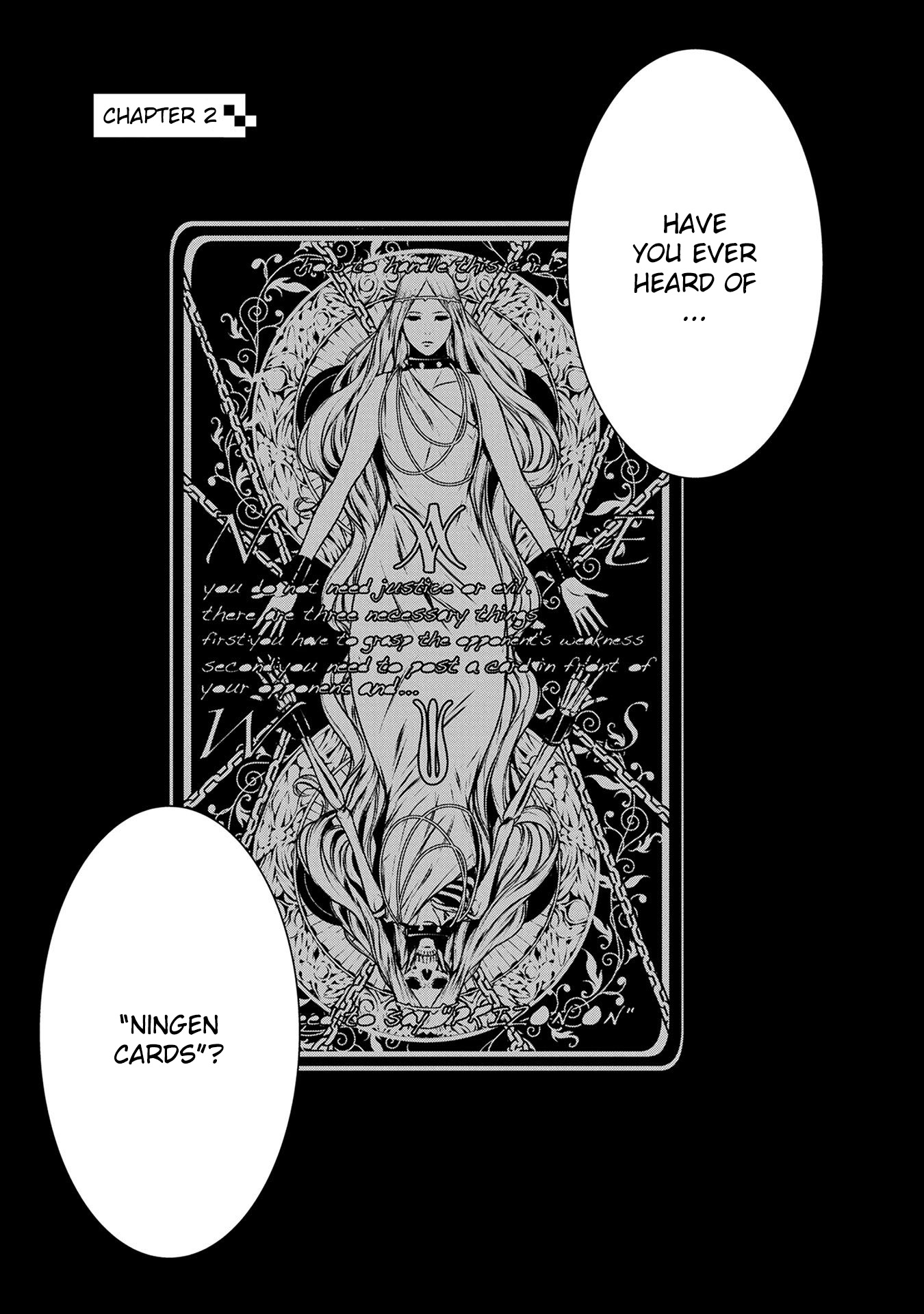 Ningen Card - Vol.1 Chapter 2