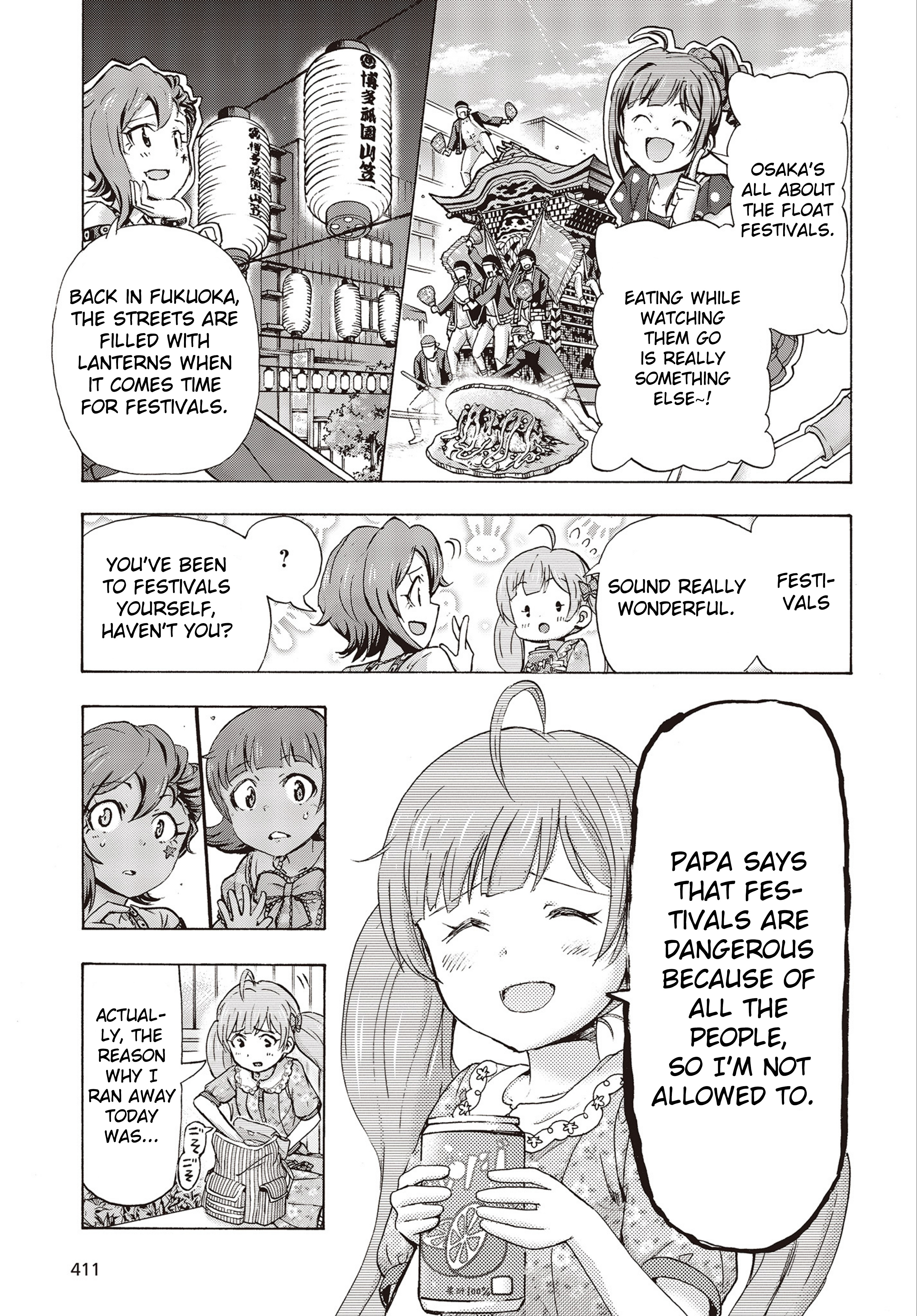 The Idolm@Ster Million Live! Blooming Clover - Vol.7 Chapter 25: Julia-San...?