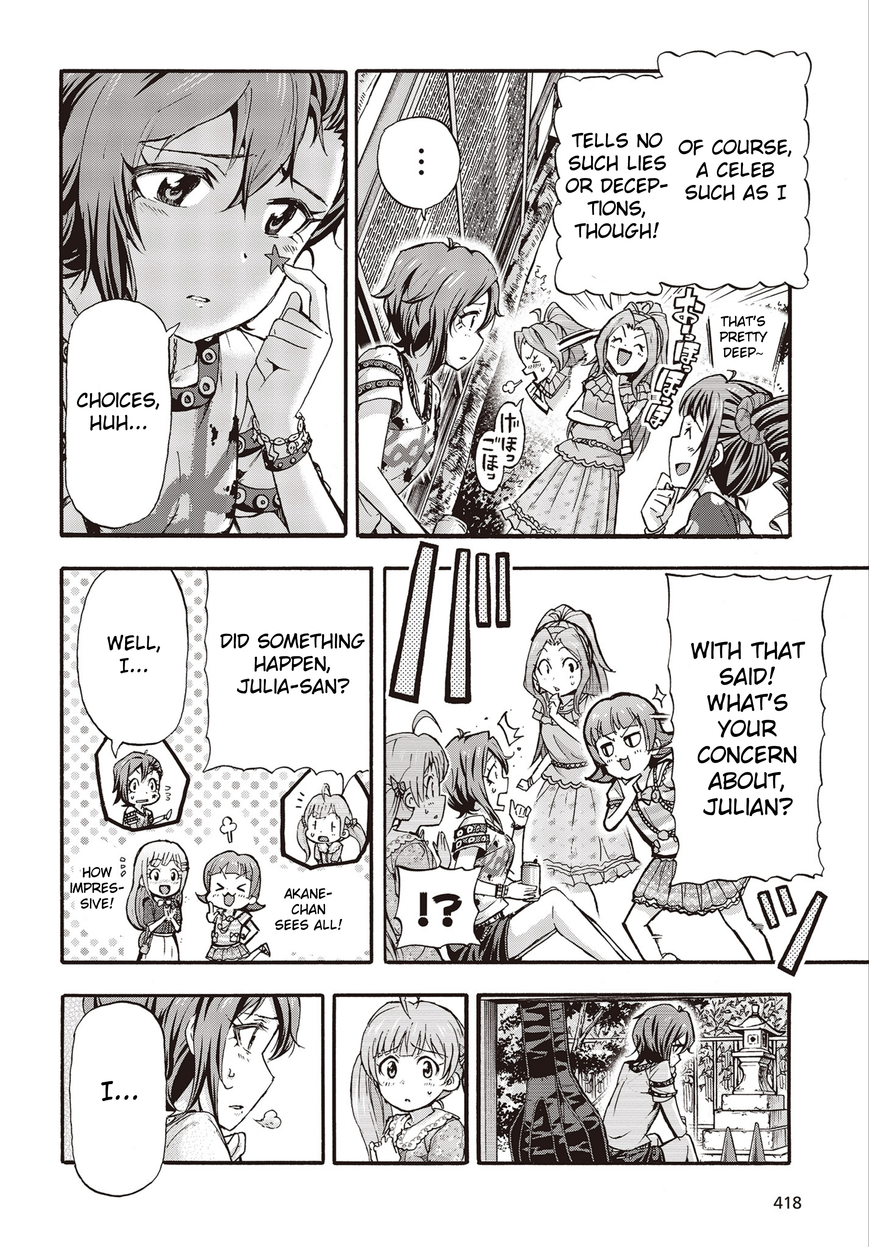 The Idolm@Ster Million Live! Blooming Clover - Vol.7 Chapter 25: Julia-San...?